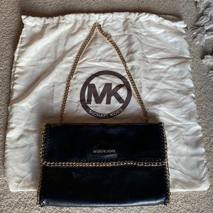 Michael kors chain clutch